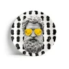 Aviator piatto di ceramica Yusufy