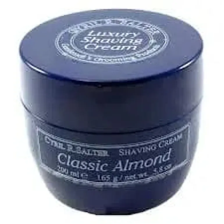 Cyril R.Salter Classic Almond Luxury Shaving Cream 165 g - Cyril R. Salter Alla Violetta Boutique