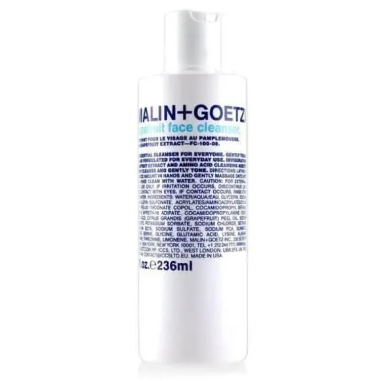 Malin + Goetz Grapefruit face cleanser 236 ML