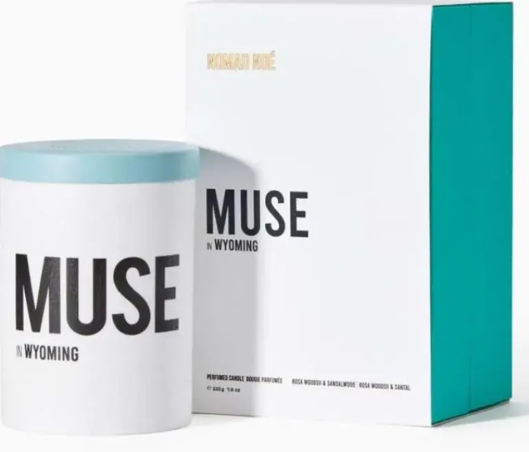 MUSE in Wyoming - Rosa Woodsii & Sandalwood 220g - Candela - Nomad Noè